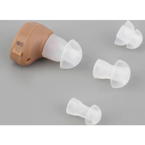 Portable Mini Hearing Aids Sound Amplifier In the Ear Tone Volume Adjustable Hearing Aid Ear Care For the elderly deaf dropship