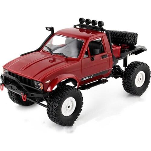 1:16 WPL C14 Scale 2.4G 4CH Mini Off-road RC Semi-truck RTR Kids Climb Truck Toy for Children