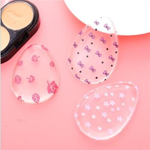 1Pcs Silicone Makeup Sponge Jelly Sponge Face Foundation Make Up Tool Beauty