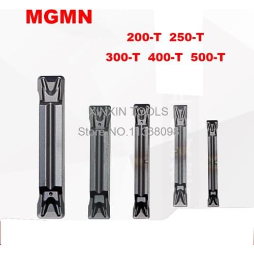 10pcs/set MGMN200-T MGMN250-T MGMN300-T MGMN400-T MGMN500-T Carbide Turning Insert Grooving Tips Cutting Tools for MGEHR/MGIVR