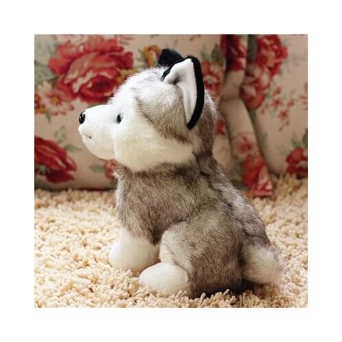 18 CM to 25 CM Simulation Dog Plush Toy Lovely Husky Soft Stuffed dolls Best Birthday Gifts For Children and Kids