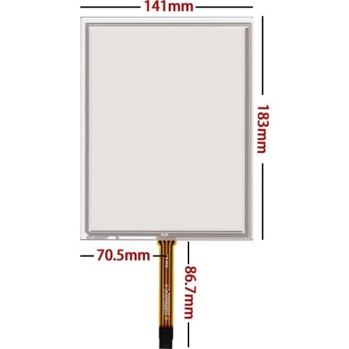 8 inch touch screen 183*141 for EJ080NA-05A AT080TN52 V.1 EJ080NA-05B 183MM*141MM