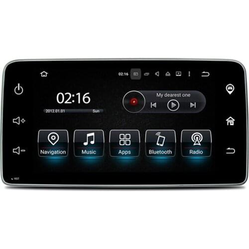 9inch android 9.0 car dvd gps navigation system for Mercedes benz Smart Fortwo C453 2015-2017 Car audio stereo wifi bluetooth