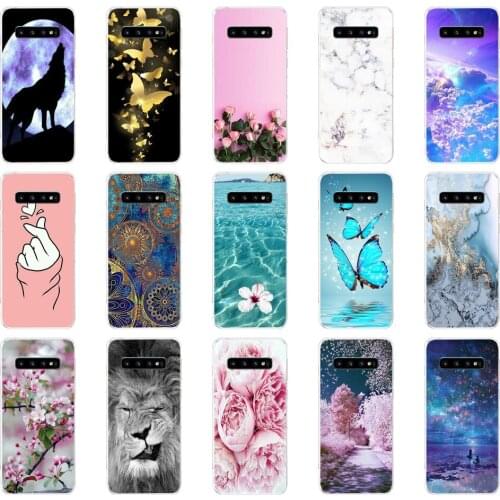 For Samsung Galaxy S10 Case S10 Plus Case funny Silicon TPU Cover Phone S10 plus Case For Samsung S10 Plus G975F S10 SM-G973F