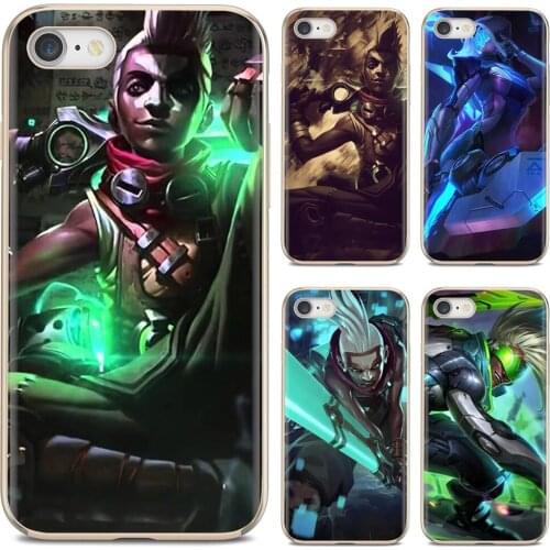 For iPod Touch For iPhone 11 Pro 4 4S 5 5S SE 5C 6 6S 7 8 X XR XS Plus Max LOL game characters EKKO Stunning Silicone Phone Case