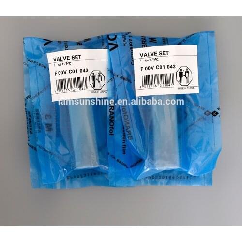 F00VC01043 Made in china 0445110048,0445110130,0445110266 control valve injector valve set F00VC01043