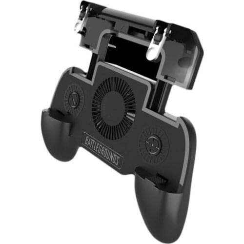 3-in-1 Game Controller Game Assistance Handle For PUBGMobile 4000mAh Emergency Charging Cooling Fan Gamepad