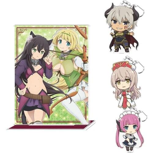 Anime Isekai Maou to Shoukan Shoujo no Dorei Majutsu Takuma Sakamoto Acrylic Stand Model Desktop Decor Keychain Pendant Toy