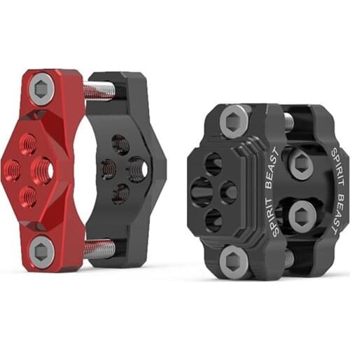 Spirit Beast Motorcycle Stent Auxiliary Spotlights Fixed Bracket Scooter Bumper Catches Fixture Handlebar Clamps 32/42/54 MM