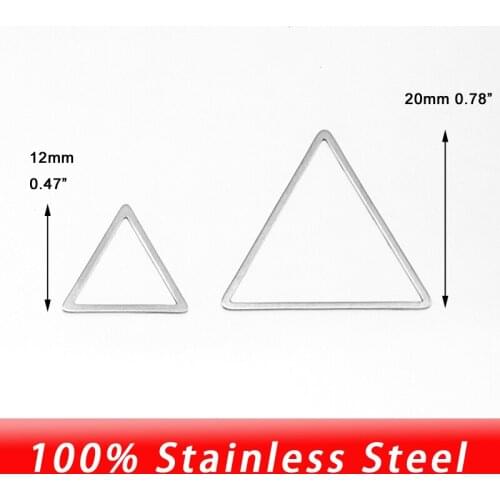 Stainless steel thin line shape: Heart, Square, triangle, Round, hexagon pendant Fashion jewelry wholesale 10pcs