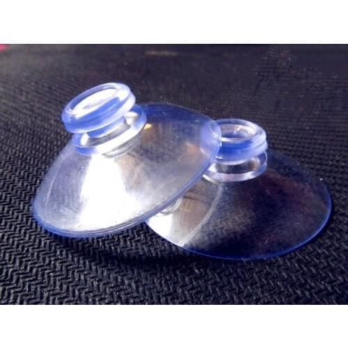 Suoja 20mm 20PCS/lot High-end Sucker Suction Cups Mushroom Head Suckers Cup Button Transparent