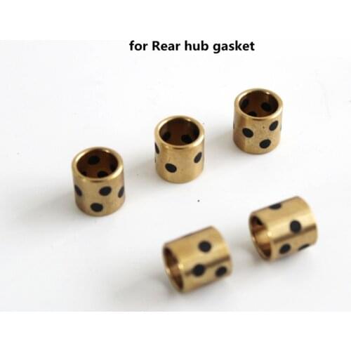 Folding bicycle rear axle copper Accessories for brompton original rear hub