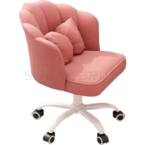 Home comfortable learning seat long sitting back desk swivel chair dormitory bedroom chair computer chair
