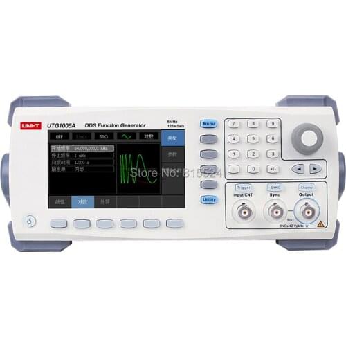 UNI-T UTG1005A Function/Arbitrary Waveform Generator/Single Channel/5MHz Channel Bandwidth/125MS/s Sampling Rate