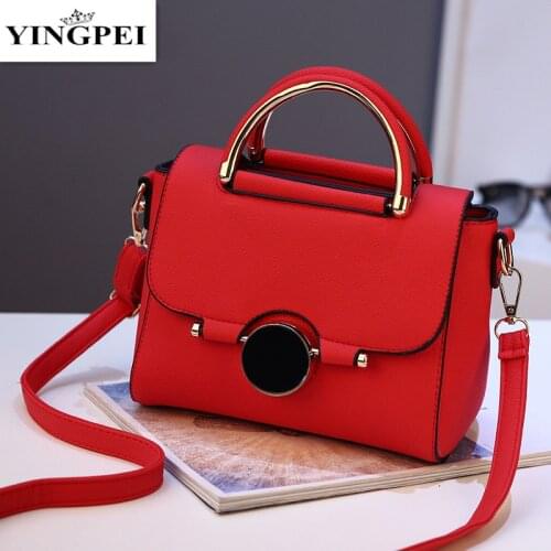YINGPEI Women Message Bags Brand Women handbag Bags Fashion Mini Bag for Teenager Girls With Sequined Lock Gifts