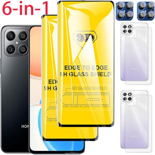 1-3Pcs Full Cover protector,Glasses honor 9A 9s 9C Back Armor Glass honor9a Clear Glass Film honor 9A 9C 9S Honor9 A Honor 9A