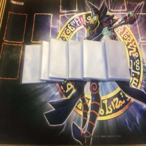 100Pcs Card Sleeves Magic Board Game Yu-Gi-Oh Tarot Three Kingdoms Poker Cards Protector