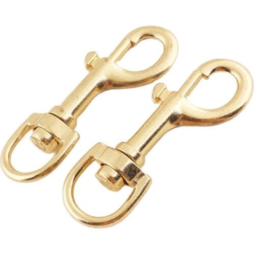4 pcs Metal Swivel Trigger Snap Hook Buckle Hardware Sets Dog Collar Leash Durable Cat Lead Straps DIY Pet Accessories Craft
