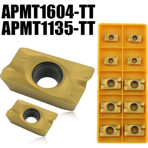 APMT1604 1135 TT quality turning tool carbide insert Lathe CNC milling cutter Tools specialize in Below HRC52 common steel