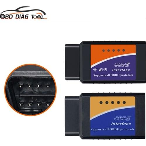 High Quality OBD WIFI/BT ELM327 V1.5 Car Scanner Android IOS ELM 327 Bluetooth-compatible OBD2 OBDII Adapter Diagnostic Tool