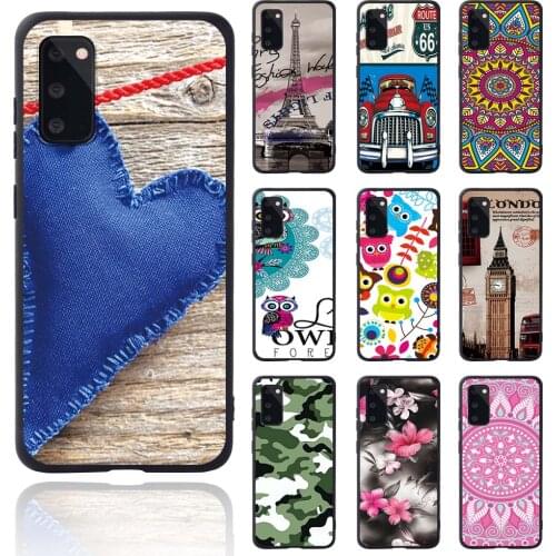 Phone Shell for Samsung Galaxy S8/S9/S10/S10 Plus/S20/S20 Plus Smart Phone Silicone Anti-fall Protective Case Cover