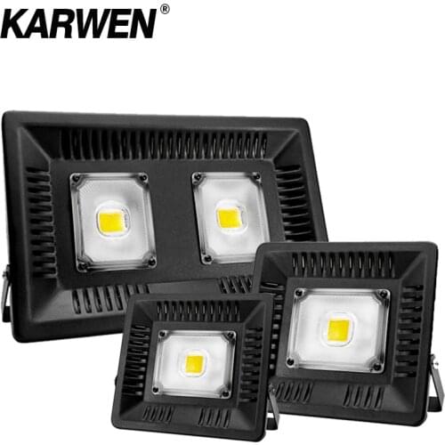 KARWEN Reflector LED Flood Light 30W 50W 100W AC 220v Waterproof IP65 Modern Light Aluminium FloodLight