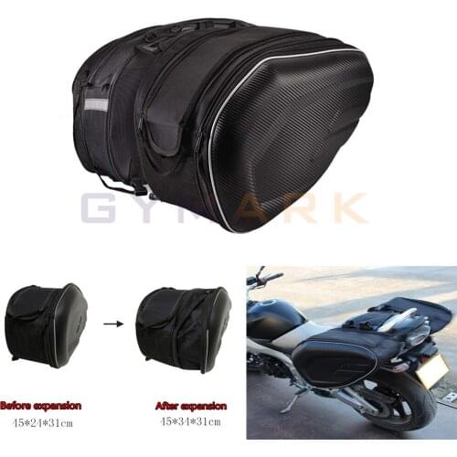 Motorcycle universal waterproof travel bag saddle bag helmet bag raincoat