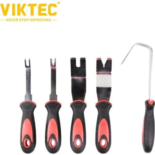 VIKTEC 5pc Door Panel and Trim Clip Removal Tool Set
