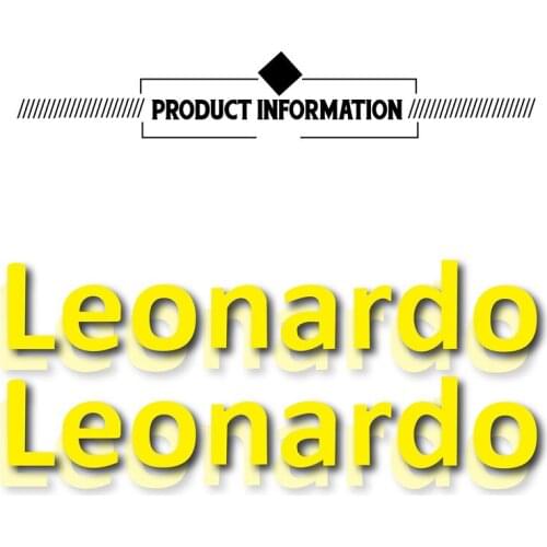 Motorcycle bicycle logo reflective waterproof helmet sticker wheel tire tank decal for aprilia leonardo LENARDO 125 150 96-02