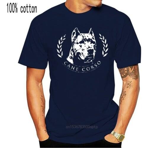 New 2021 Arrival Cane Corso Italian Mastiff Mens Tshirt 2021 Crew Neck Hilarious Mens Tshirt Short-Sleeve Clothes Hiphop