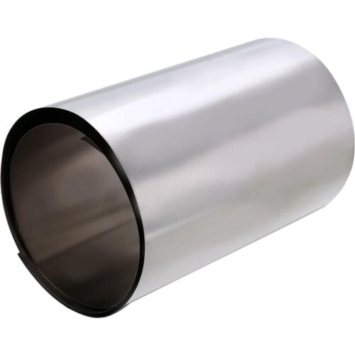 1pc 500mm Ti Gr2 Titanium Thin Silver Metal Square Plate Sheet Foil Craft 0.1x100mm For Industrial Tools