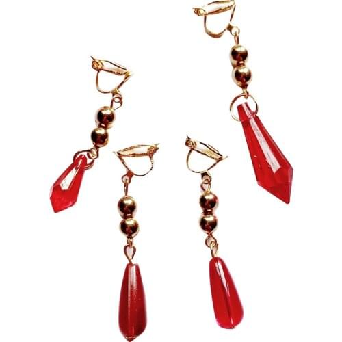 Genshin Impact Tartaglia Earrings Cosplay Genshin Childe Earring Fashion Jewelry