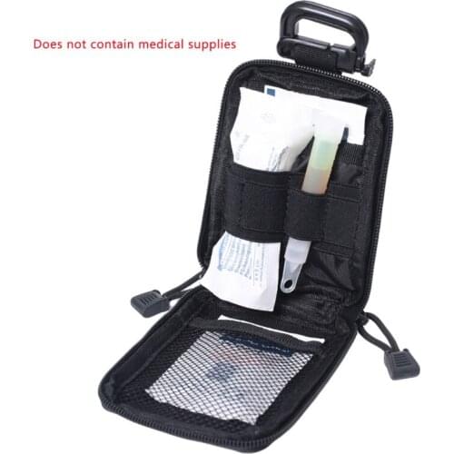 MOLLE BAG Tactical EDC Pouch Range Bag Medical Organizer Pouch Military Wallet Small Bag Outdoor Hunting Outdoor