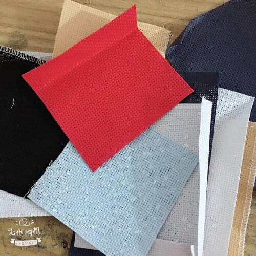 3pcs/lot larger than 15x15cm random count color size Aida cloth 11ct, 14ct, 18ct, 28ct, 40ct cloth cross stitch fabric canvas