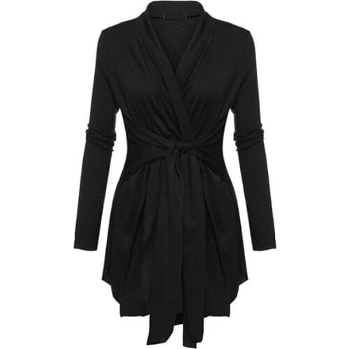 Spring Casual Maternity Long Shirts With Belt V-Neck Long Sleeve Pregnant Blouses With Breastfeeding Pregnancy Cardigan Shirts