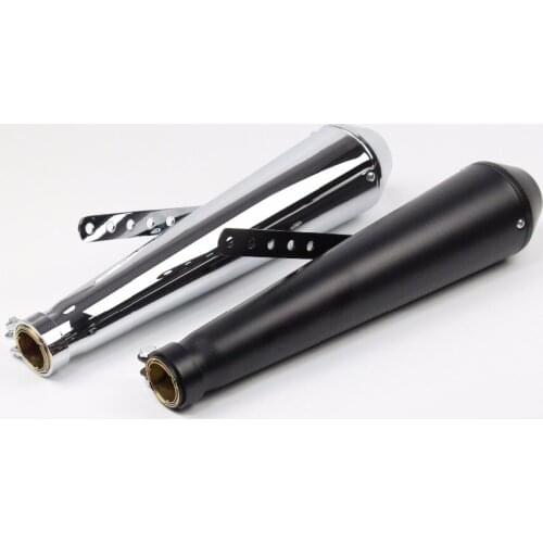 440MM Motorcycle Exhaust Muffler Antiqued Vintage Fashion Electroplating & Paint Exhaust Piper Exhaust 38/40/43/45mm