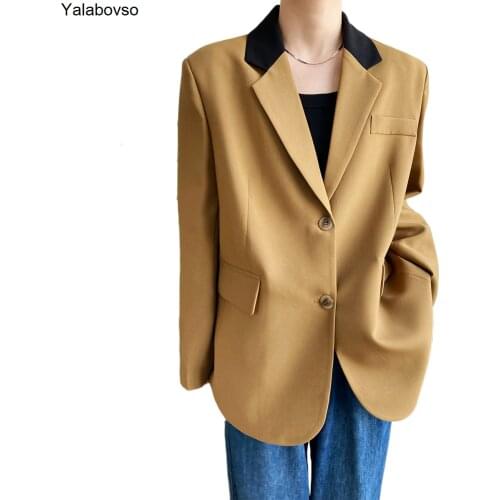 Женские пиджаки блейзеры Yalabovso China At AliExpress
