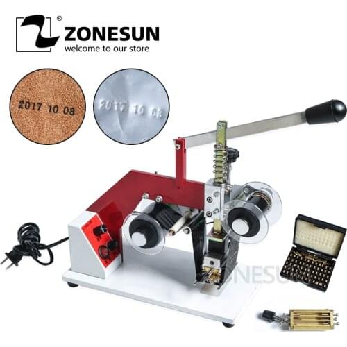 ZY-RM5-E Color Ribbon Hot Printing Machine,Heat ribbon printer PT,PE,KT,OPP,COP aluminum foil bag printer,company logo printer