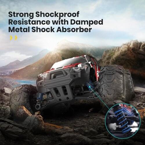 2.4Ghz High Speed Racing Car Electric IPX4 High-Speed Buggy Anti-Vibration 4WD RC Drift Car 40km/h 1:18 All Terrain RC Car