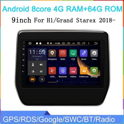 9inch octa core android10.0 car radio for Hyundai H1 Grand Starex 2018 2019 2020 car multimedia gps navigation player stereo