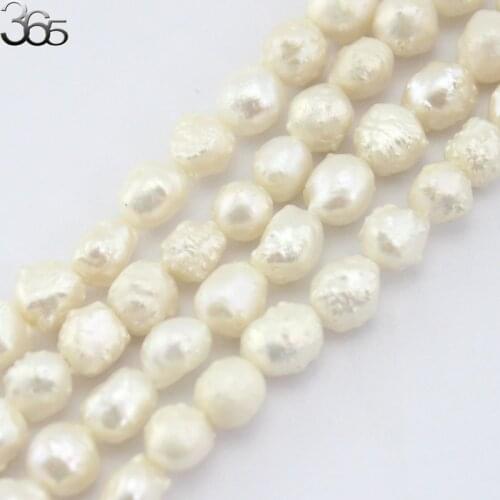 Free Shipping 7-8mm Hot White Pink Natural Nearly Round Reborn Keshi Edsion Freshwater Pearl Beads Strand 15"
