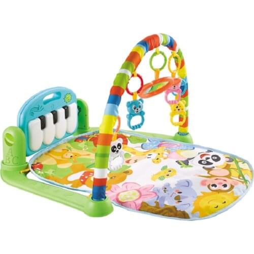 Baby Music Rack Play Mat Kid Rug Puzzle Carpet Piano Infant Playmat Early Education Gym Crawling Game Pad Toy 0-6-8-12 months
