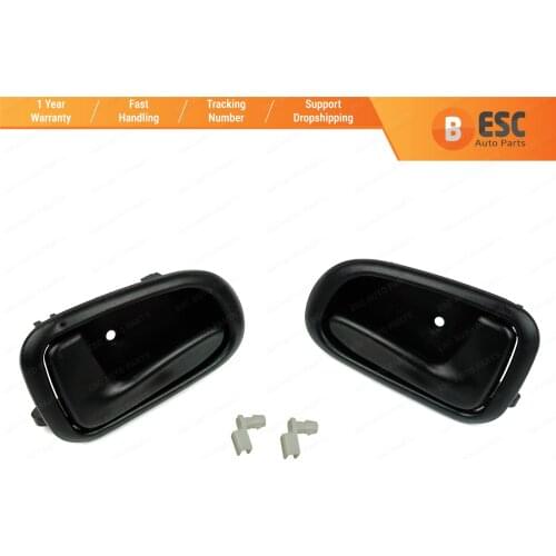 EDP1085 Inner Interior Door Opener Handle Black Left Right 69205-12120 69206-12120 for Toyota Corolla MK8 AE110 AE111 1995-2002