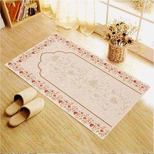 Soft Prayer Rug Muslim Prayer Rug Islamic Anti-Slip Soles Thick tapis de prière islamic