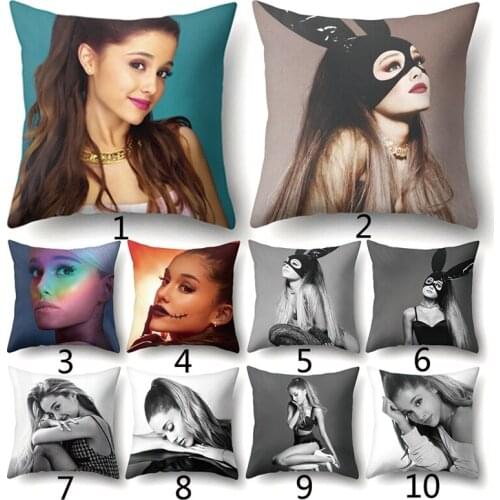 Pillow Case Modern Home Decorative Ariana Grande Pillowcase For Living Room Pillow Cover