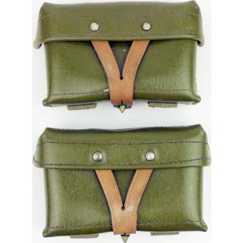 Military Surplus Gear Sks Ammunition Belt Pouch 7.62mm Ammo Pouch Of Pair Military War Reenactments