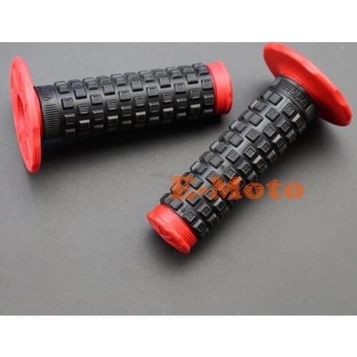 Pro Taper Mx Pillow Top RED Twist Throttle Grips Motocross Dirtbike Enduro Protaper Pillowtop Grips new E-Moto