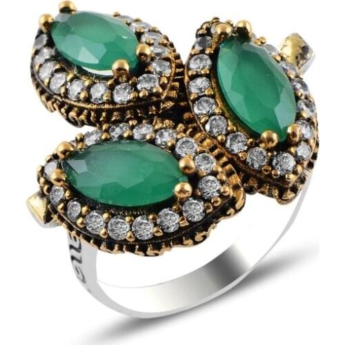 Silver 925 Sterling Zircon Cubic Zirconia Authentic Ring