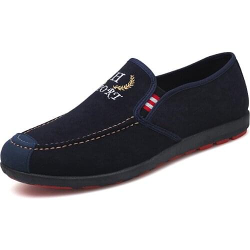 High Quality Casual Shoes for Men Comfortable Outdoor Walking Footwear Breathable Surface Flats Shoes Men Loafers Sneakers