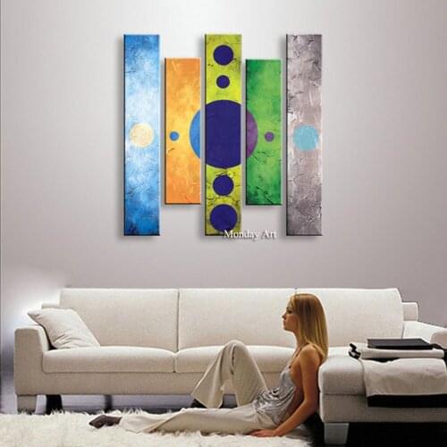 5 Panels Classic Artist Monet Landscape Artwork Oil Painting On Canvas Wall pictures For Home Decoration Wall Decor Large Size